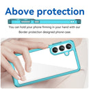Samsung Galaxy S25FE Soft TPU Bumper Case [Clear Blue]