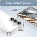 Samsung Galaxy S25FE Soft TPU Bumper Case [Clear]