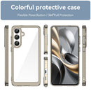 Samsung Galaxy S25FE Soft TPU Bumper Case [Clear Grey]