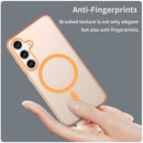 Samsung Galaxy S24 / S25 MagSafe Soft Matte Case [Orange]