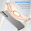 Samsung Galaxy S24+ / S25+ MagSafe Soft Matte Case [Orange]