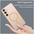 Samsung Galaxy S24+ / S25+ MagSafe Soft Matte Case [Orange]