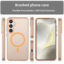 Samsung Galaxy S24+ / S25+ MagSafe Soft Matte Case [Orange]