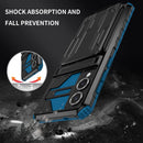 Samsung S25Edge Heavy Duty Kickstand Card Holder Case