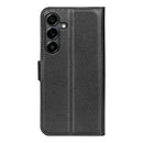 Samsung Galaxy S25FE PU Wallet Case [Black]
