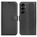 Samsung Galaxy S25FE PU Wallet Case [Black]