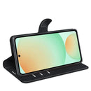 Samsung Galaxy S25FE PU Wallet Case [Black]