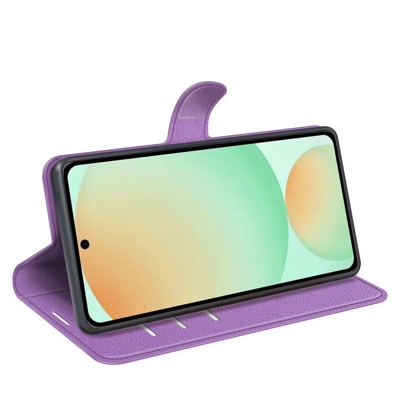 Samsung Galaxy S25FE PU Wallet Case [Purple]