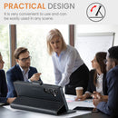 Samsung Galaxy S25FE CaseMe Retro Wallet Case [Black]