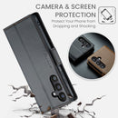 Samsung Galaxy S25FE CaseMe Retro Wallet Case [Black]