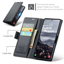 Samsung Galaxy S25FE CaseMe Retro Wallet Case [Black]