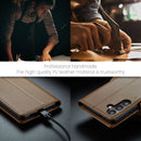 Samsung Galaxy S25FE CaseMe Retro Wallet Case [Brown]