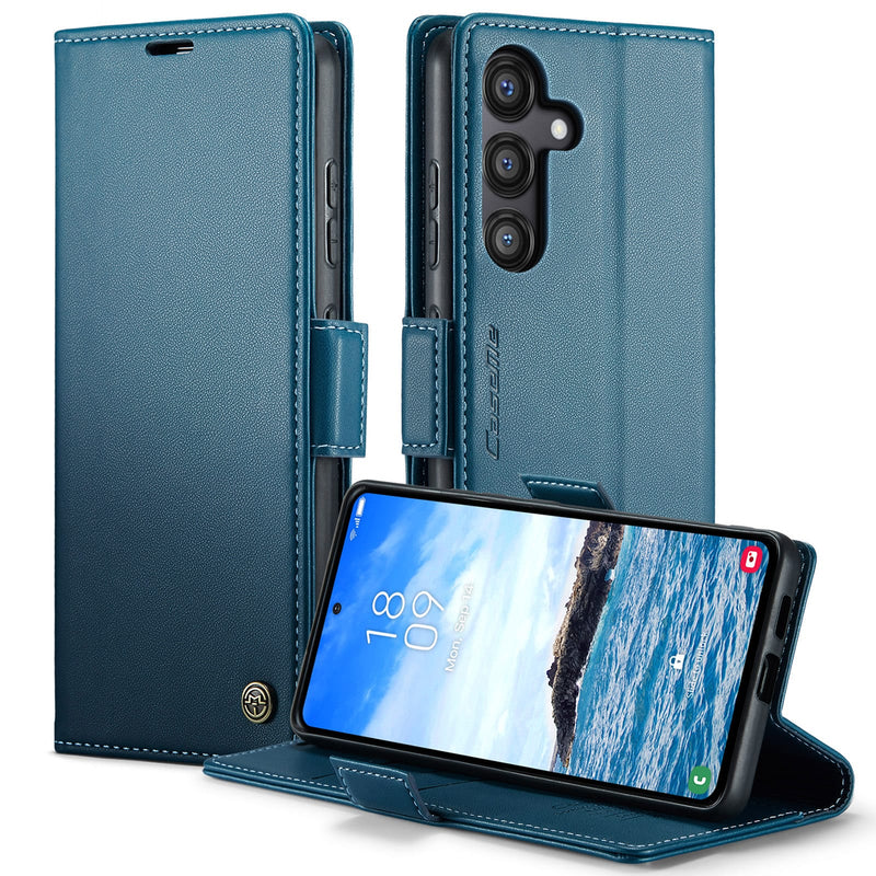 Samsung Galaxy S25FE CaseMe Retro Wallet Case [Navy]