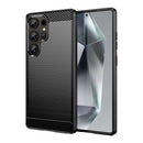 Samsung S25Ultra Carbon Fibre TPU Case Slim Shockproof