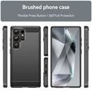 Samsung S25Ultra Carbon Fibre TPU Case Slim Shockproof
