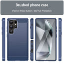 Samsung S25Ultra Carbon Fibre TPU Case Slim Shockproof