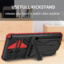 Samsung S25Ultra Heavy Duty Kickstand Card Holder Case