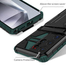 Samsung S25Ultra Heavy Duty Kickstand Card Holder Case