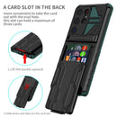 Samsung S25Ultra Heavy Duty Kickstand Card Holder Case