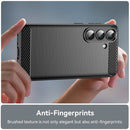 Samsung S26 Carbon Fibre TPU Case Slim Shockproof Cover Black