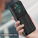 Samsung S26 Plus Heavy Duty Kickstand Card Holder Case Shockproof Teal