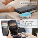 Samsung Galaxy S26 CaseMe Retro Wallet Case [Black]
