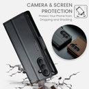 Samsung Galaxy S26 Plus CaseMe Retro Wallet Case [Black]