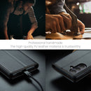 Samsung Galaxy S26 Plus CaseMe Retro Wallet Case [Black]