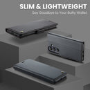 Samsung Galaxy S26 CaseMe Retro Wallet Case [Black]