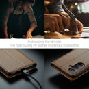 Samsung Galaxy S26 CaseMe Retro Wallet Case [Brown]
