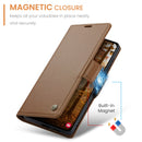 Samsung Galaxy S26 Plus CaseMe Retro Wallet Case [Brown]