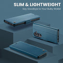 Samsung Galaxy S26 CaseMe Retro Wallet Case [Navy]