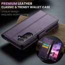 Samsung Galaxy S26 Plus CaseMe Retro Wallet Case [Purple]