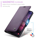 Samsung Galaxy S26 CaseMe Retro Wallet Case [Purple]