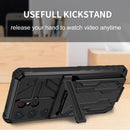 Samsung S26 Ultra Heavy Duty Kickstand Card Holder Case