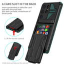 Samsung S26 Ultra Heavy Duty Kickstand Card Holder Case