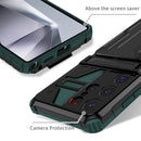 Samsung S26 Ultra Heavy Duty Kickstand Card Holder Case Shockproof Teal