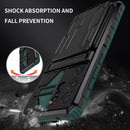 Samsung S26 Ultra Heavy Duty Kickstand Card Holder Case Shockproof Teal