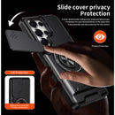 Samsung S26 Ultra Magnetic Ring Stand Case with Camera