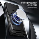 Samsung S26 Ultra Magnetic Ring Stand Case with Camera Slide Cover [Orange]