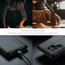 Samsung Galaxy S26 Ultra CaseMe Retro Wallet Case [Black]