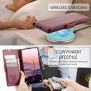 Samsung Galaxy S26 Ultra CaseMe Retro Wallet Case [Maroon]