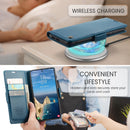 Samsung Galaxy S26 Ultra CaseMe Retro Wallet Case [Navy]