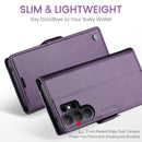 Samsung Galaxy S26 Ultra CaseMe Retro Wallet Case [Purple]