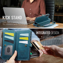 Samsung Galaxy A56 Crossbody Case with Strap, Card Slots & Zipper Pocket [Teal]