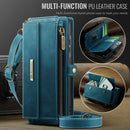 Samsung Galaxy A56 Crossbody Case with Strap, Card Slots & Zipper Pocket [Teal]