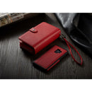 Samsung S9 Case Zipper Wallet (Red) 6