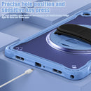 Samsung Tab A11+ A11 Plus Rugged Case - 360° Stand, Hand & Shoulder Strap - Shockproof - Lavender