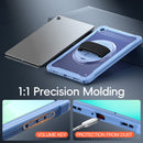 Samsung Tab A11+ A11 Plus Rugged Case - 360° Stand, Hand & Shoulder Strap - Shockproof - Lavender
