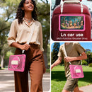 Samsung Tab A11 Rugged Case - 360° Stand, Hand & Shoulder Strap - Shockproof - Rose
